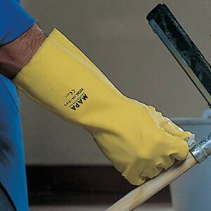 GUANTE LATEX AMARILLO MAPA VITAL 124 - Imagen 3