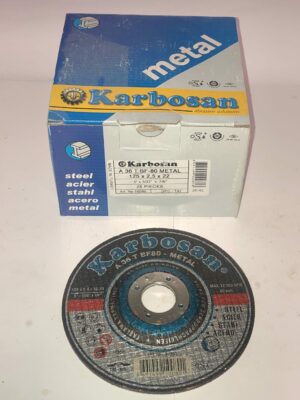 DISCO DE CORTE KARBOSAN 125X2.5X22 INOX