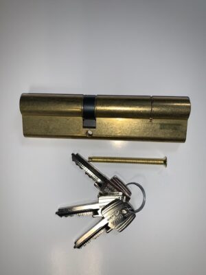 Cilindro seguridad 50x70mm latón - Imagen 2