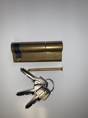 Cilindro seguridad 70x10mm latón - Imagen 2