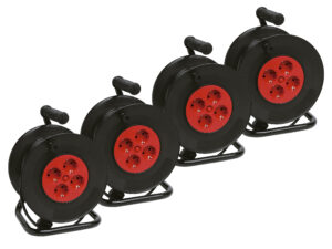 Alargador enrollable 50m 4 bases - Imagen 4