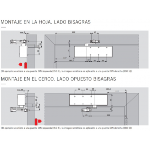 Cierrapuertas Dorma Kaba TS71 - Imagen 3