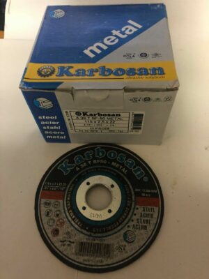 DISCO DE CORTE KARBOSAN 115X2.5X22 INOX