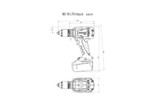 Taladradora Atornilladora de Baterías BS 18 LTX Impuls (602191500) - Imagen 4