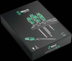 Juego de destornilladores Wera Kraftform Plus Lasertip 334/6