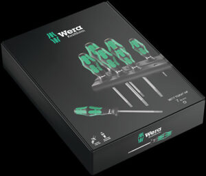 Juego de destornilladores Wera Kraftform Plus 367/7 TORX® HF con función de retención